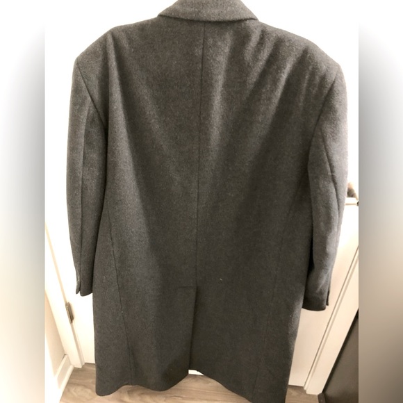 Big and Tall Cashmere/Wool blend Overcoat - Picture 2 of 5
